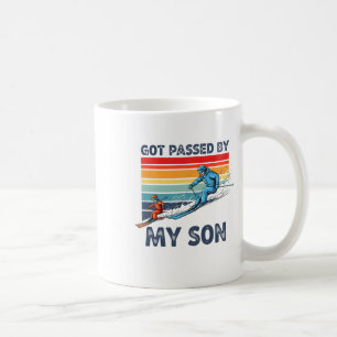 Got Ped By My Son Funny Snow Skiing Family Coffee Mug