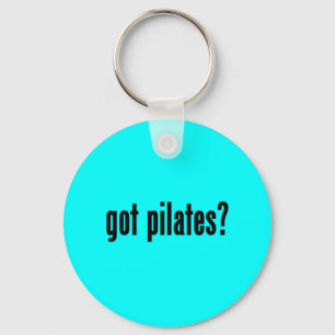 got pilates? keychain