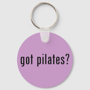 got pilates? keychain