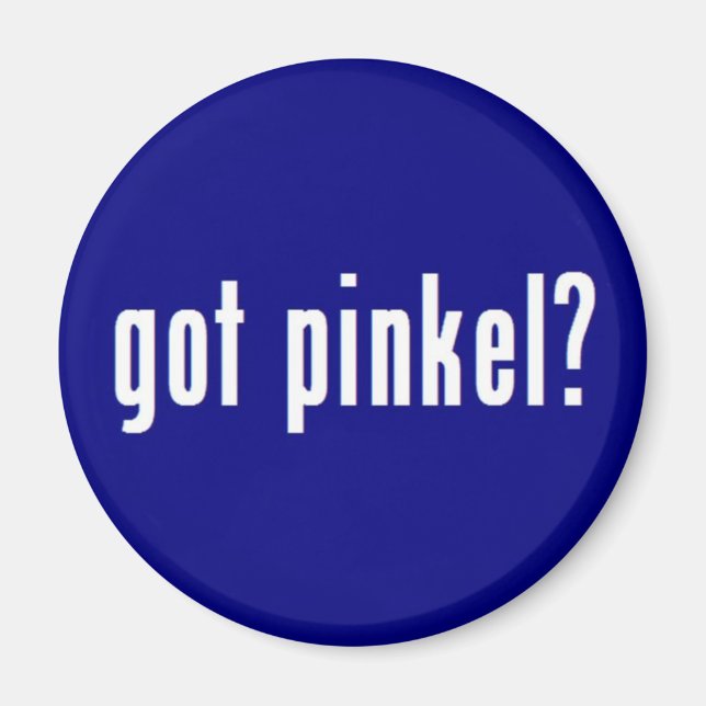 GOT PINKEL MAGNET - BLEU (Devant)
