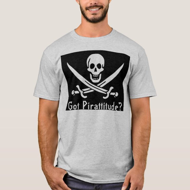 Got Pirattitude? T-Shirt (Front)