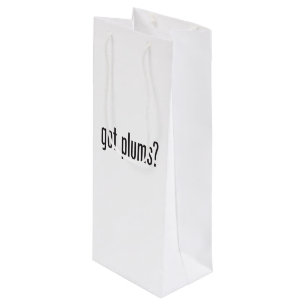 got plums wine gift bag