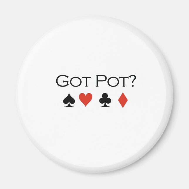 Got pot T-shirt Magnet (Front)
