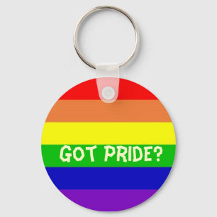 got pride? keychain