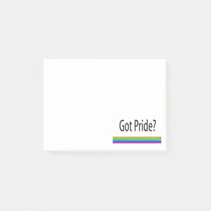 Got Pride? Post-it Notes