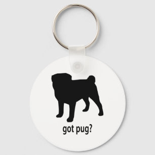 Got Pug Keychain