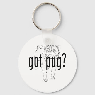 Got Pug Keychain