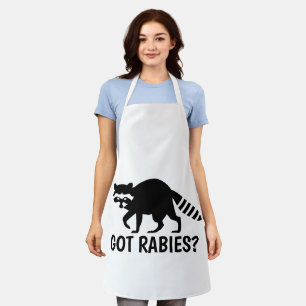 Got Rabies Raccoon Apron