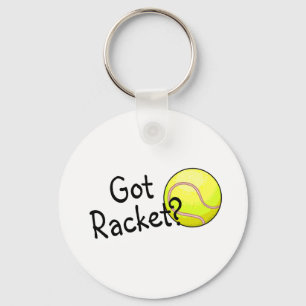 Got Racket? Tennis Keychain