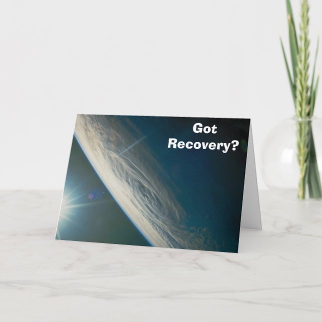 Got Recovery? Card (Front)