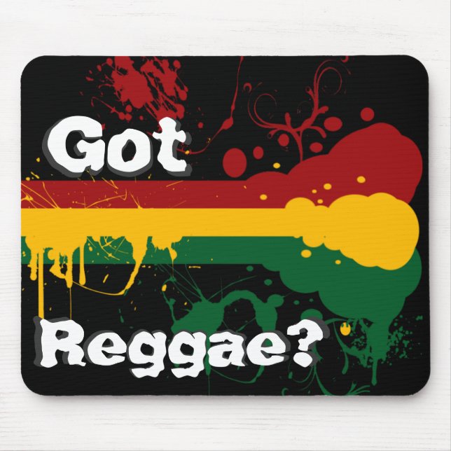 Got Reggae Pad Mouse Pad (Front)