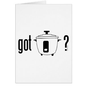Got Rice? (cooker)