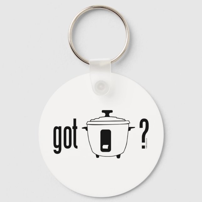 Got Rice? (cooker) Keychain (Front)