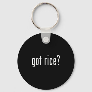 Got Rice Funny Asian Meme Keychain