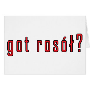 got rosol?