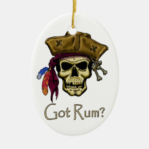 Got Rum? Ceramic Ornament