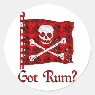 Got Rum? Classic Round Sticker