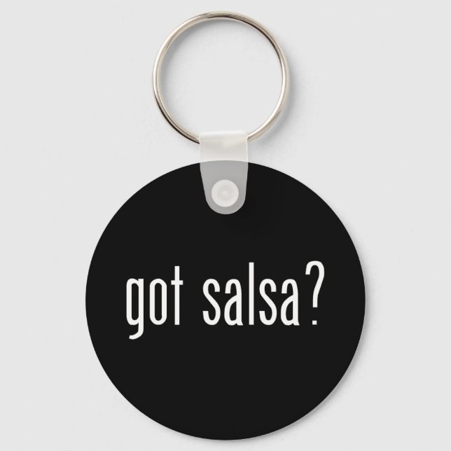 got salsa? keychain (Front)