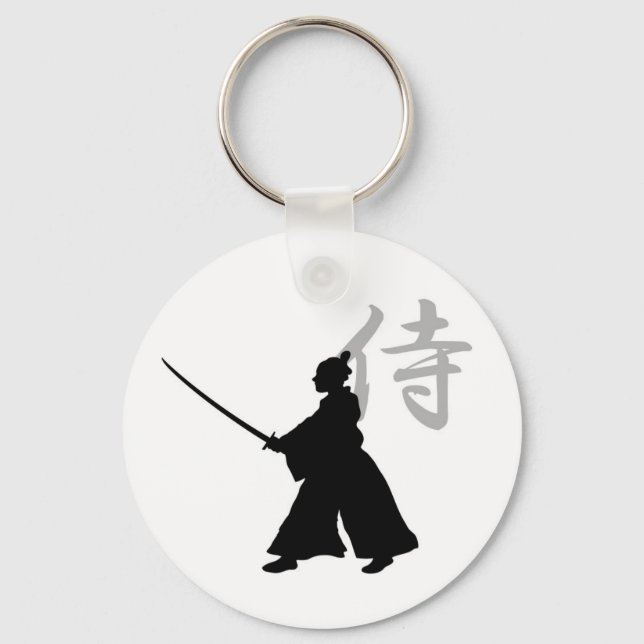 Got Samurai? keyboard Keychain (Front)