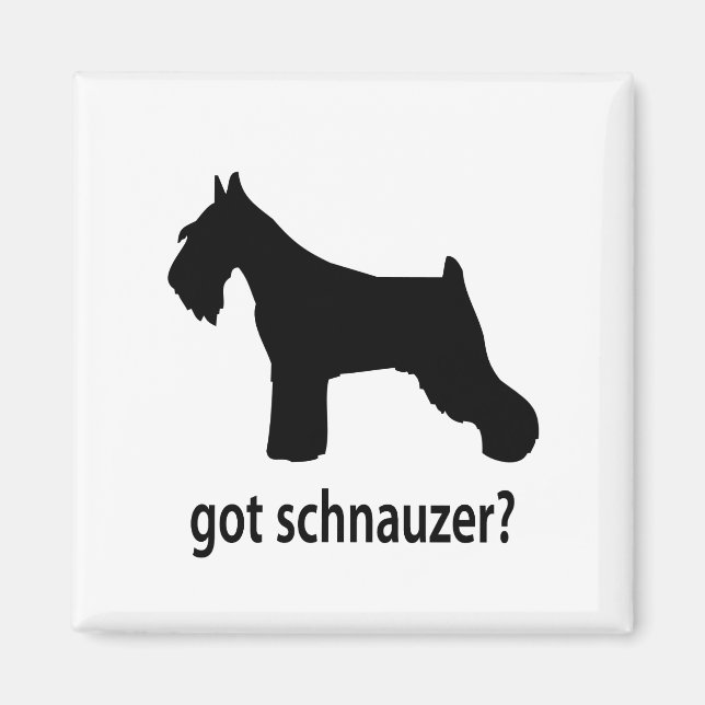 Got Schnauzer Magnet (Front)