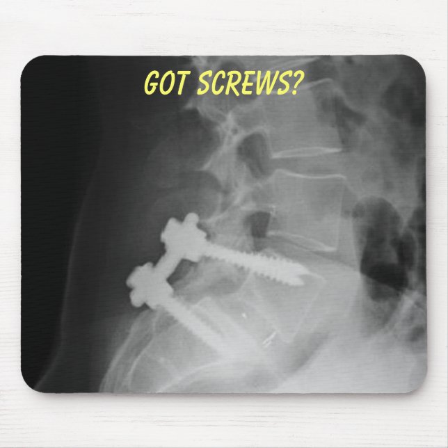 Got Screws? Mouse Pad (Front)