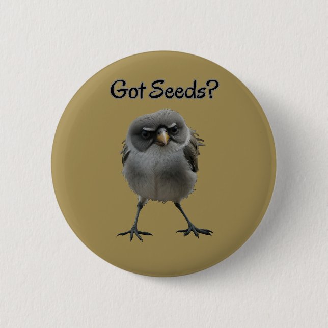 Got Seeds 2 Inch Round Button (Front)