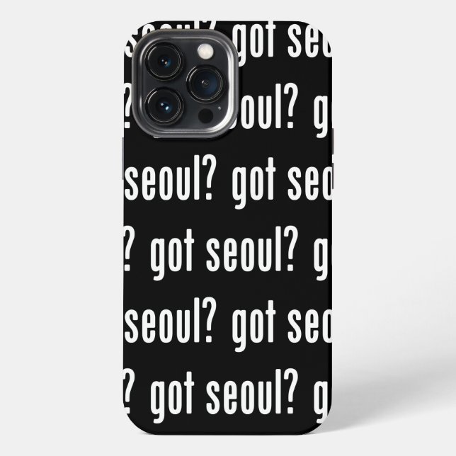 got seoul? Case-Mate iPhone case (Back)
