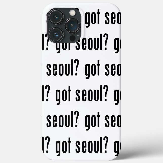 got seoul? Case-Mate iPhone case (Back)