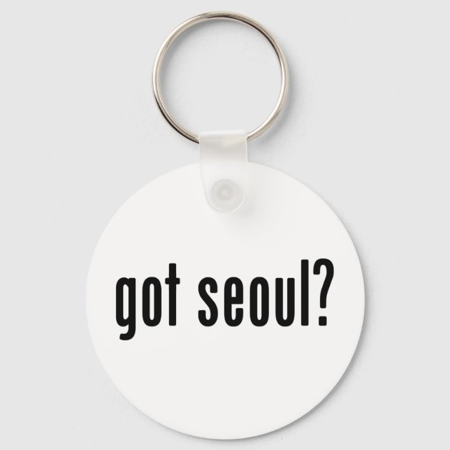 got seoul? keychain (Front)