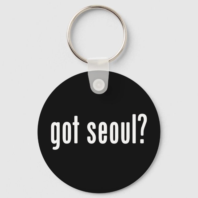got seoul? keychain (Front)