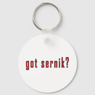 got sernik? keychain