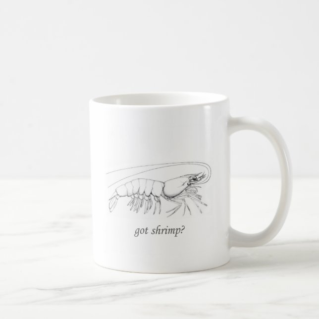 "got shrimp" logo coffee mug (Right)