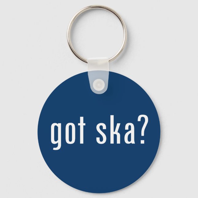 got ska? keychain (Front)