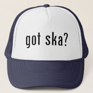 got ska? trucker hat