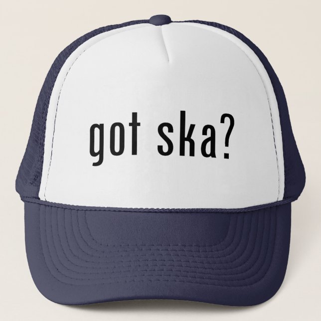 got ska? trucker hat (Front)