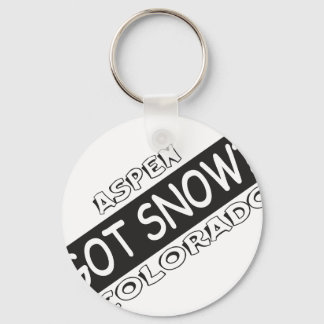 Got Snow - Aspen Keychain