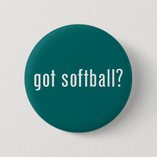 got softball? 2 inch round button