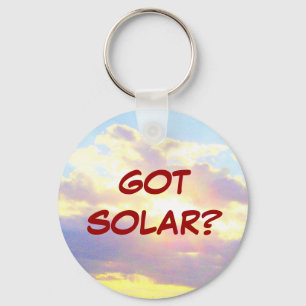 GOT SOLAR? keychain