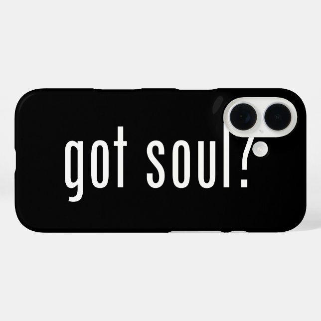 got soul? Case-Mate iPhone case (Back (Horizontal))