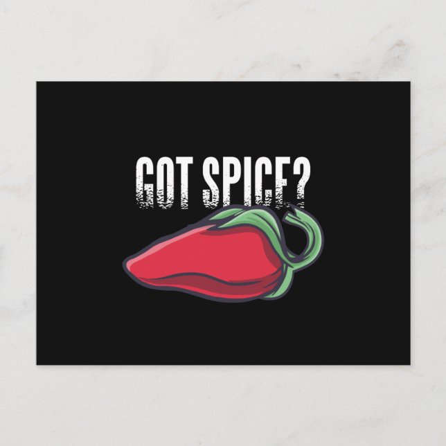 Got spice postcard (Front)