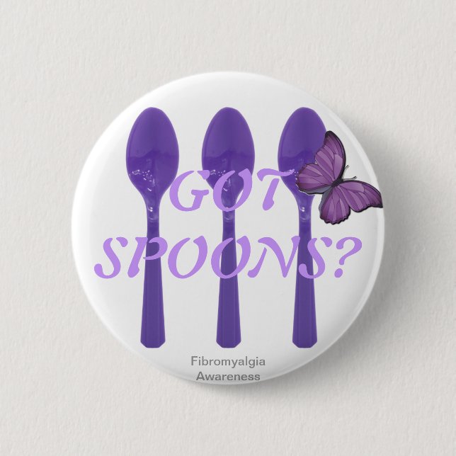 Got Spoons? 2 Inch Round Button (Front)