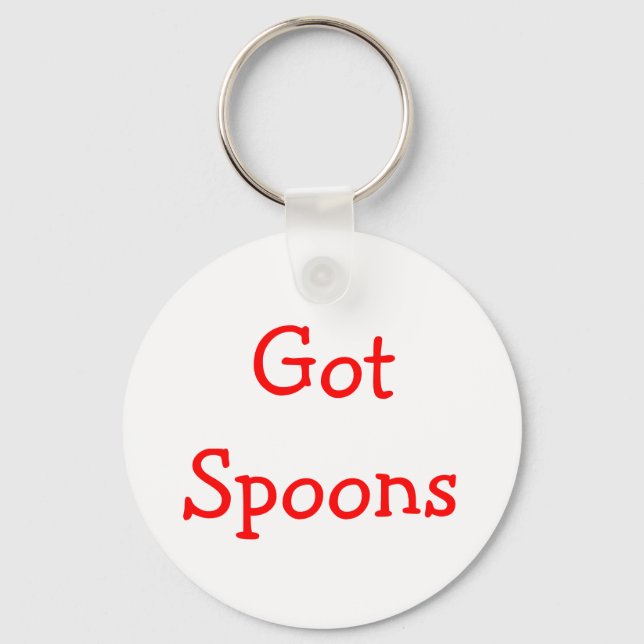 Got Spoons Keychain (Front)