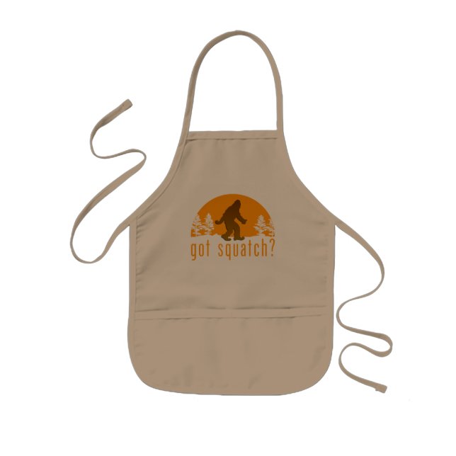 Got Squatch? Kids Apron (Front)