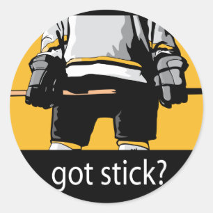 Got Stick? Classic Round Sticker