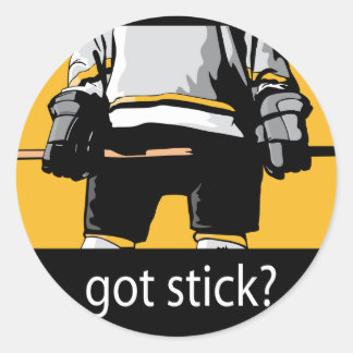 Got Stick? Classic Round Sticker