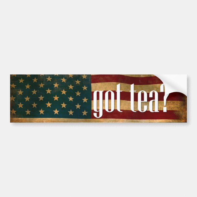 got_tea bumper sticker (Front)