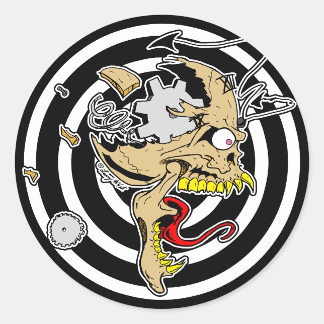 Got the Time Classic Round Sticker (Front)