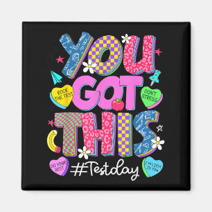 Got This Dont Stress Rock The Test Test Day Magnet