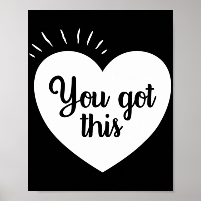 Got This - Motivational Teacher  Poster (Front)