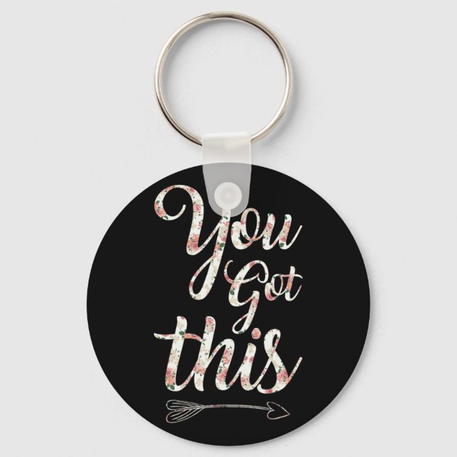 Got This State Test Day Teacher Teacher Gifts  Keychain (Front)